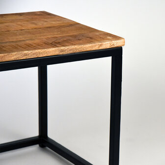 LABEL51 Salontafel Set Twain - Rough - Mangohout