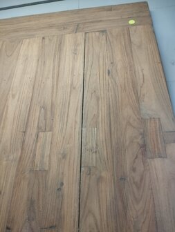 Eettafelblad teak 300 x 100 x 5