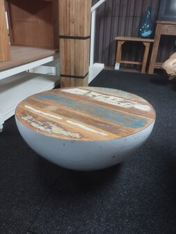 Salontafel Bowl wit 