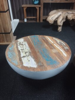 Salontafel Bowl wit 