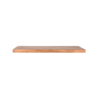 LABEL51 Eetkamertafel Tafelblad Straight Edge - Rough - Mangohout - 120 cm Straight