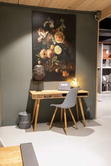 LABEL51 Bureau Steady - Rough - Mangohout - 118 cm