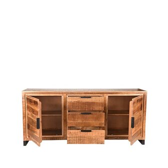 LABEL51 Dressoir Glasgow - Rough - Mangohout - 190 cm