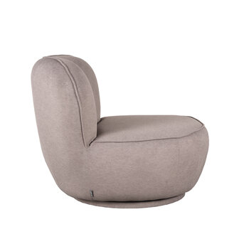 LABEL51 Fauteuil Bunny - Taupe - Microfiber - One Size