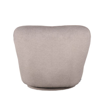 LABEL51 Fauteuil Bunny - Taupe - Microfiber