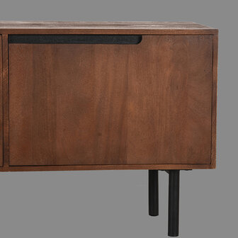 LABEL51 Tv-meubel Rio - Espresso - Mangohout - 180 cm