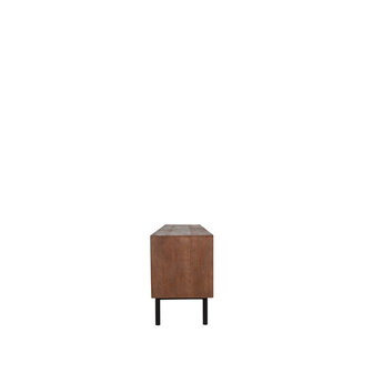 LABEL51 Tv-meubel Rio - Espresso - Mangohout - 220 cm