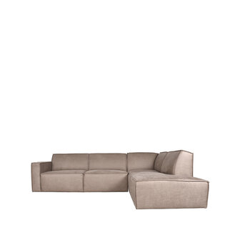 LABEL51 Bank Kay - Taupe - Microfiber - Rechts