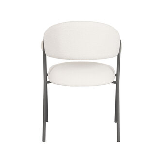 LABEL51 Eetkamerstoel Lowen - Ivory - Boucle