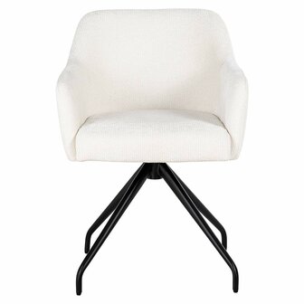 Stoel Benthe white unicorn (Unicorn 02 white)