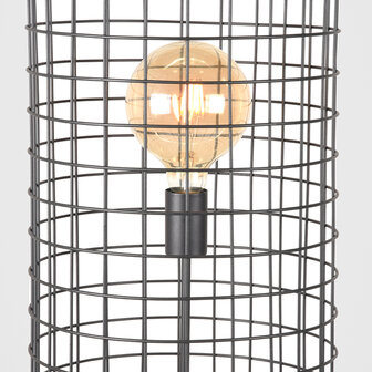 LABEL51 Vloerlamp Solido - Zwart - Metaal