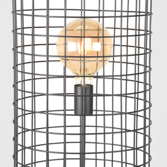 LABEL51 Vloerlamp Solido - Zwart - Metaal - Vloerlamp