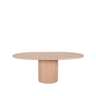 LABEL51 Eetkamertafel Oliva - Naturel - Eiken - 150-200 cm - Uitschuifbaar