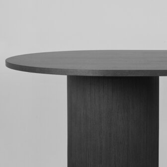 LABEL51 Eetkamertafel Oliva - Zwart - Eiken - 240 cm