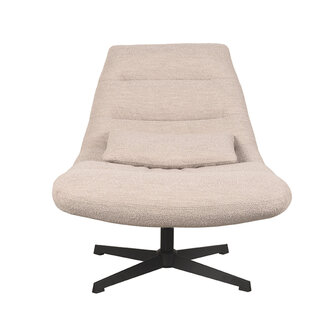 LABEL51 Fauteuil Nox - Naturel - Boucle