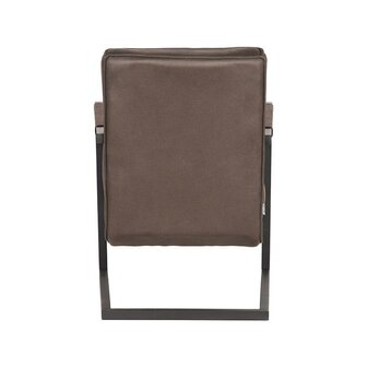 D-MAXX Fauteuil Denmark - Antraciet - Microfiber