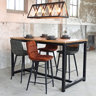 LABEL51 Hanglamp Roof - Zwart - Metaal