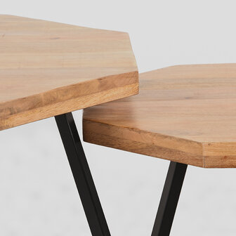 LABEL51 Salontafel I_Figure - Rough - Mangohout - 70 cm