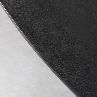 LABEL51 Eetkamertafel I_Cooper - Zwart - Mangohout - 210x110 cm