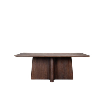 LABEL51 Eetkamertafel I_Scott - Espresso - Mangohout - 200 cm