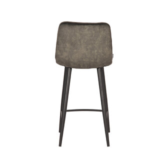 LABEL51 Barkruk Jelt - Hunter - Velours - Laag