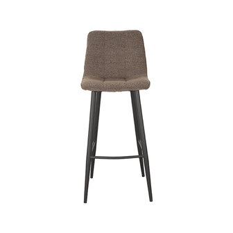 LABEL51 Barkruk Jelt - Bruin - Boucle - Hoog