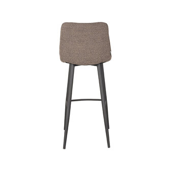 LABEL51 Barkruk Jelt - Bruin - Boucle - Hoog