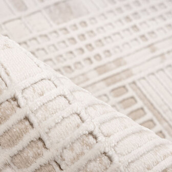 LABEL51 Vloerkleden Manila - Beige - Polyester - 200x290 cm