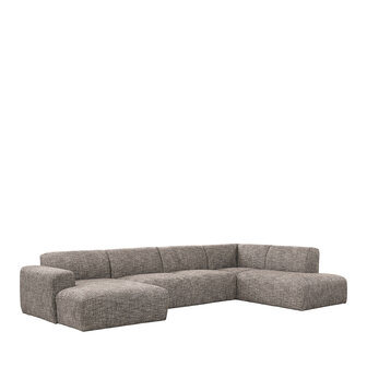 LABEL51 Bank Verona - Taupe - Silencio - Rechts Voorstaand