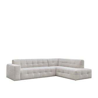 LABEL51 Hoekbank Lorenzo - Naturel - Elite - Rechts Voorstaand