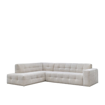 LABEL51 Hoekbank Lorenzo - Naturel - Elite - Links Voorstaand