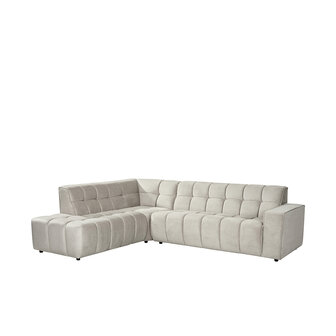 LABEL51 Hoekbank Valentino - Naturel - Cosmo - Links Voorstaand
