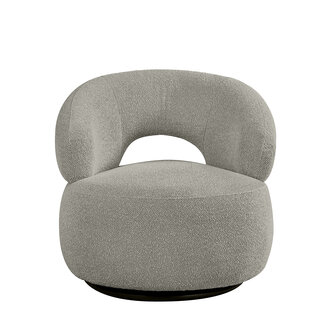 LABEL51 Fauteuil Nusenna - Mushroom - Royal Boucle - One size