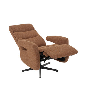 LABEL51 Fauteuil Copenhagen - Coral - Royal Boucle - Manueel Verstelbaar