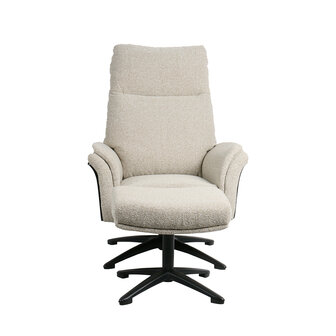 LABEL51 Fauteuil Zenza - Naturel - Royal Boucle - One Size