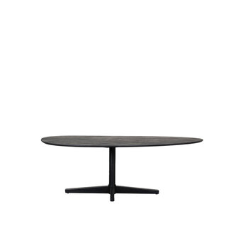 LABEL51 Eetkamertafel Rosie - Zwart - Mangohout - 180 cm