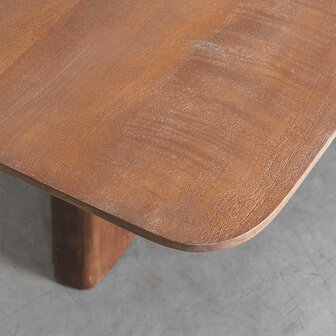 LABEL51 Eetkamertafel Scott - Nature Smooth - Mangohout - 200 cm