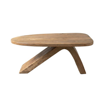 LABEL51 Salontafel Ava - Nature Smooth - Mangohout - 90 cm