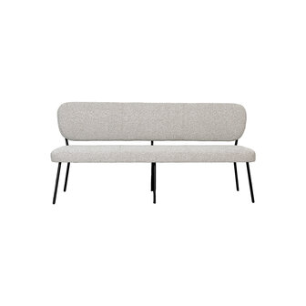 LABEL51 Eetkamerbank Singapore - Naturel - Boucle - 160 cm