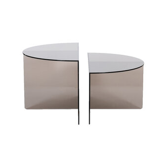 LABEL51 Salontafel Rosa - - Glas