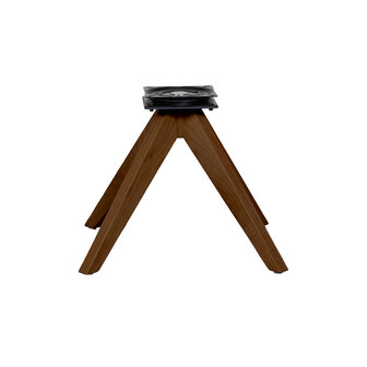 LABEL51 Eetkamerstoel Mix and Match - Espresso - Eiken - One Size