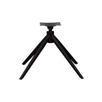 LABEL51 Eetkamerstoel Mix and Match - Zwart - Metaal - One Size