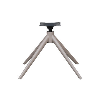 LABEL51 Eetkamerstoel Mix and Match - Taupe - Metaal - One Size