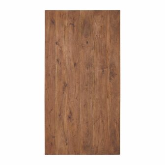 LABEL51 Eetkamertafel Tafelblad Rechthoek - Nature Smooth - Mangohout - 220 cm - Rechthoek
