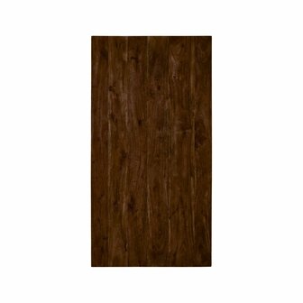 LABEL51 Eetkamertafel Tafelblad Rechthoek - Espresso - Mangohout - 160 cm - Rechthoek