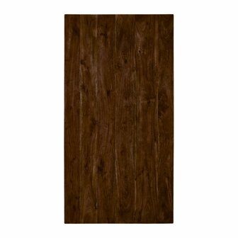LABEL51 Eetkamertafel Tafelblad Rechthoek - Espresso - Mangohout - 220 cm - Rechthoek