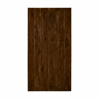 LABEL51 Eetkamertafel Tafelblad Rechthoek - Espresso - Mangohout - 200 cm - Rechthoek