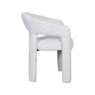 LABEL51 Eetkamerstoel Takara - Champagne - Geweven