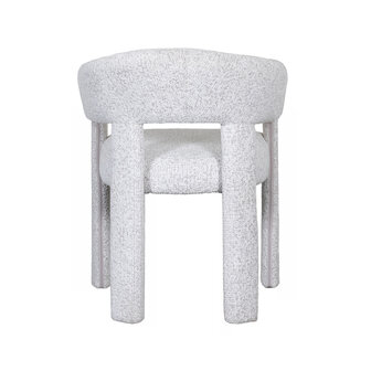 LABEL51 Eetkamerstoel Takara - Champagne - Geweven