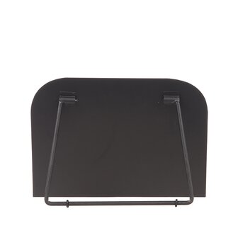 LABEL51 Keukenaccessoires Kookboekstandaard - Antiek Zwart - Metaal - One Size